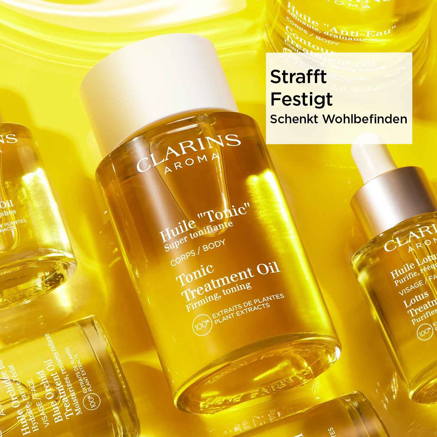CLARINS Huile „Tonic“ Corps 100ml