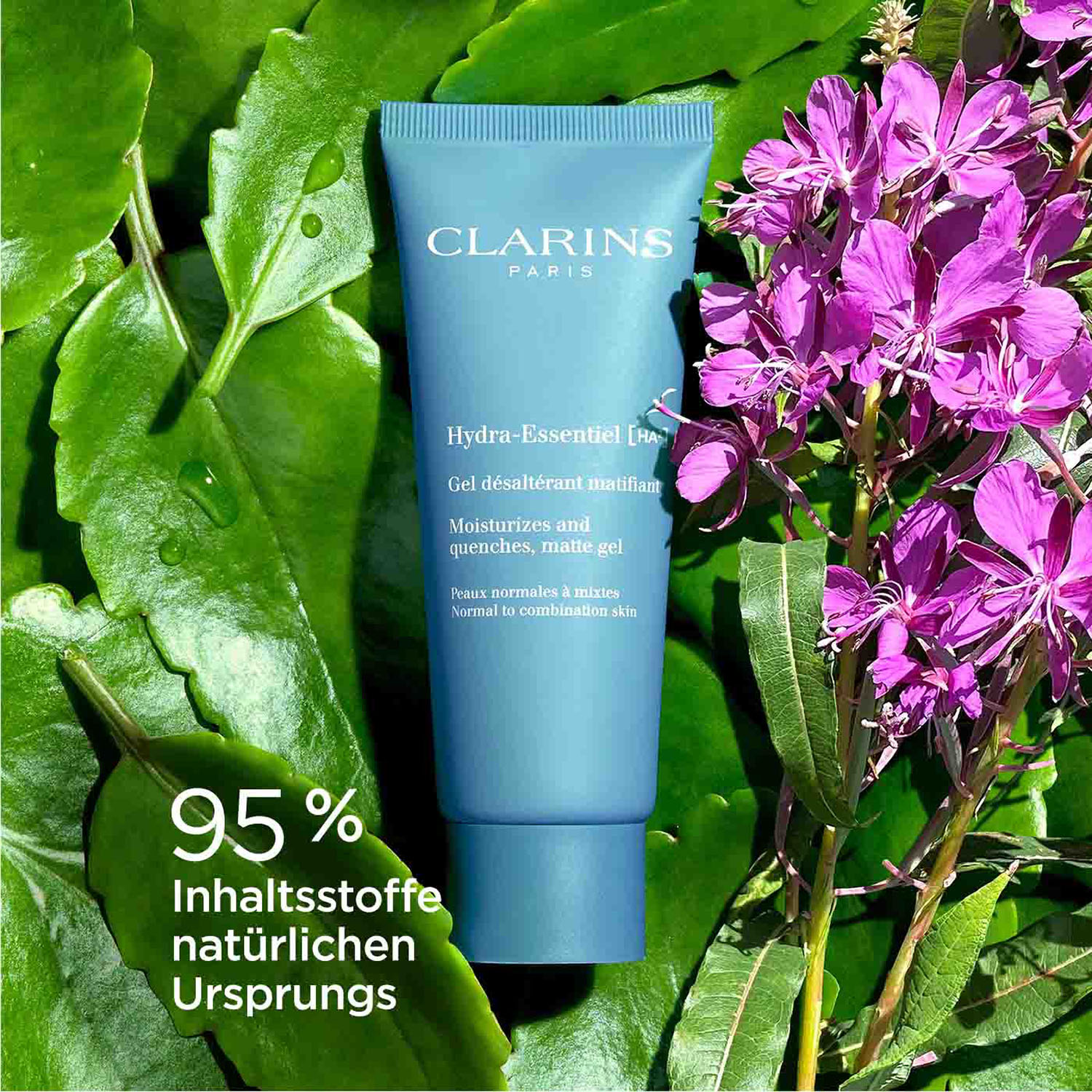 CLARINS Hydra-Essentiel [HA²] Gel Désaltérant Matifiant - Peaux Normales à Mixtes 75ml