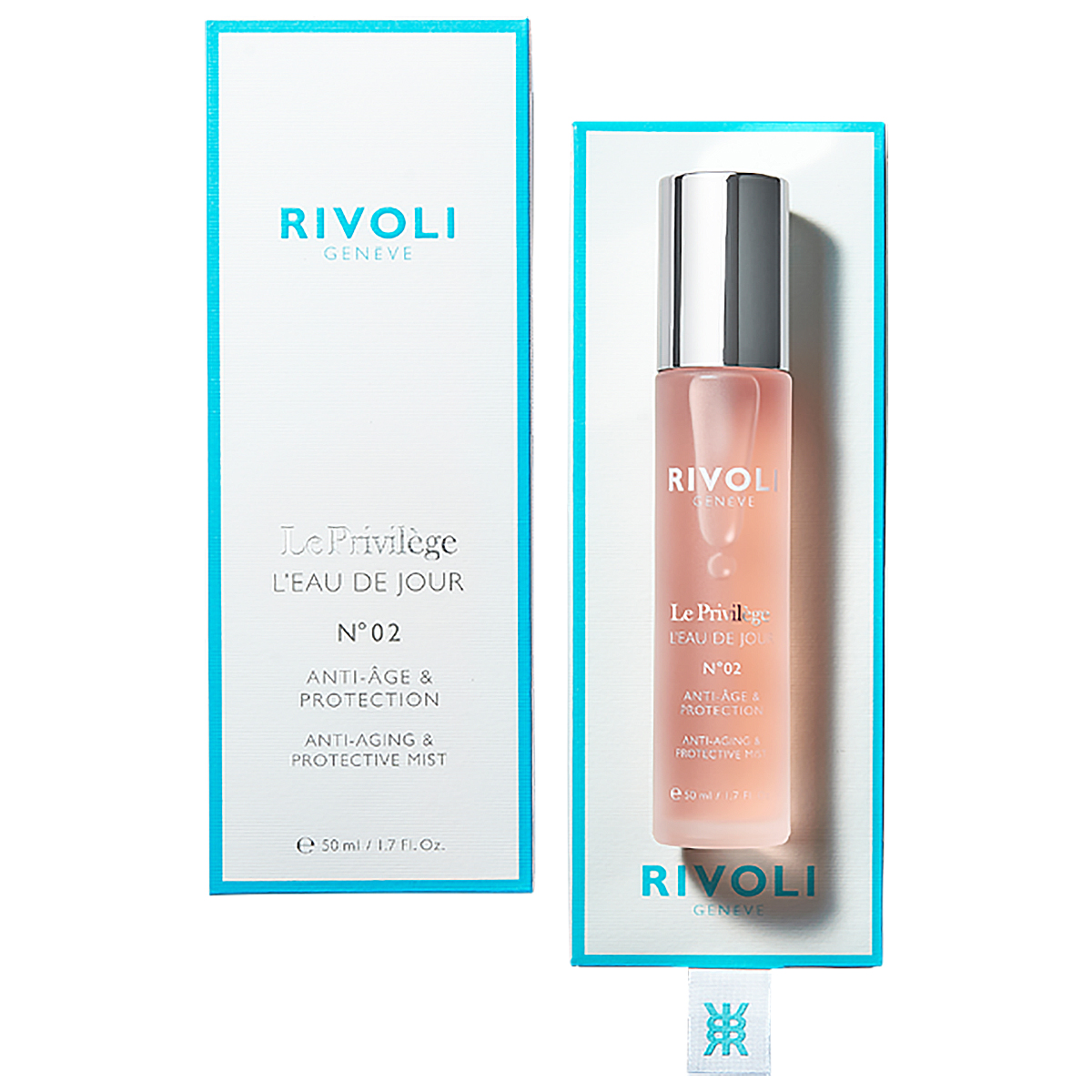 RIVOLI L'Eau de Jour N°02 Anti-Âge & Protection 50ml