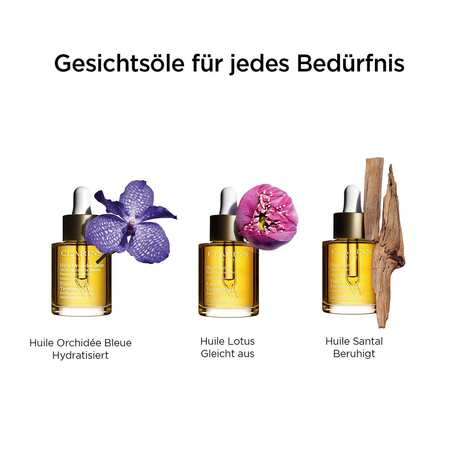 CLARINS Aroma Huile Orchidée Bleu 30ml