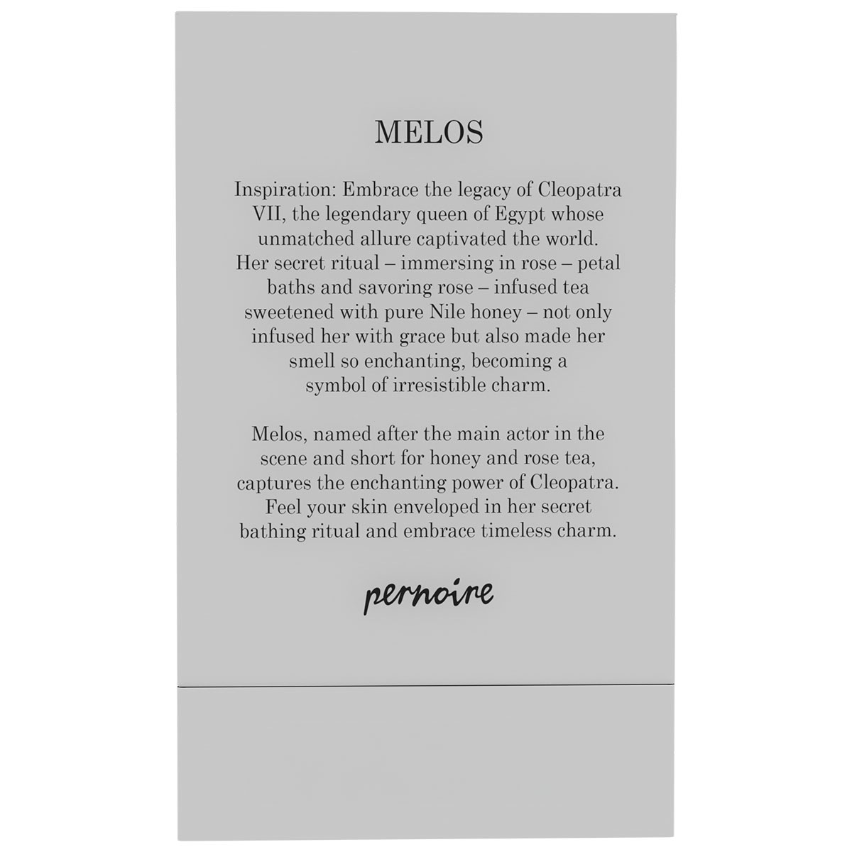 pernoire Melos Extrait de Parfum Spray 50ml