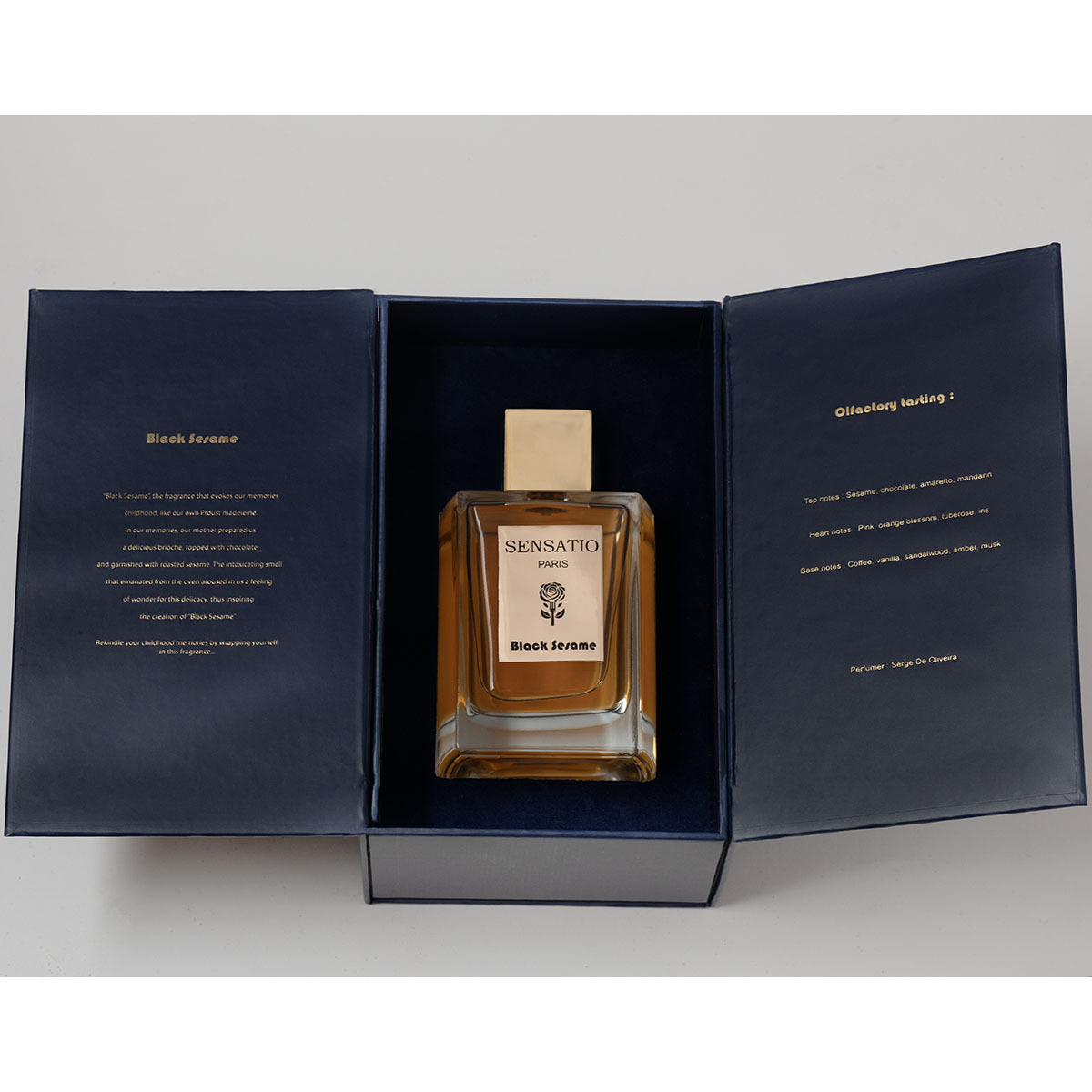 SENSATIO Paris Black Sesame Extrait de Parfum Spray 100ml