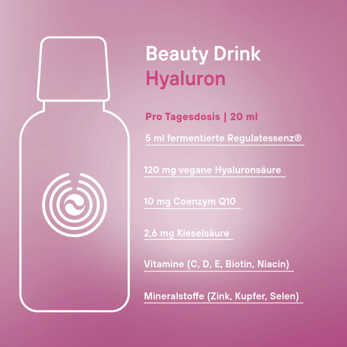Dr. Niedermaier Beauty Drink Hyaluron 20x20ml