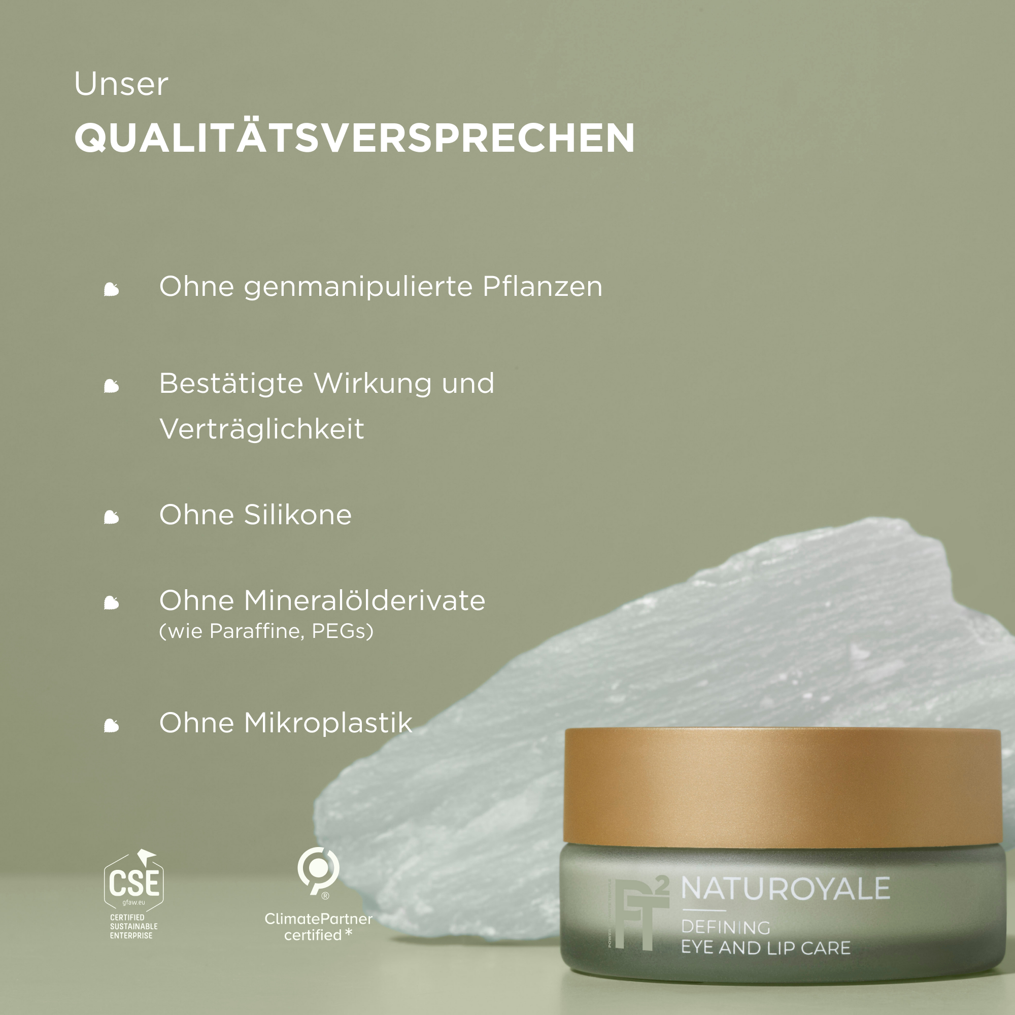 ANNEMARIE BÖRLIND NATUROYALE Defining Eye and Lip Care 15ml
