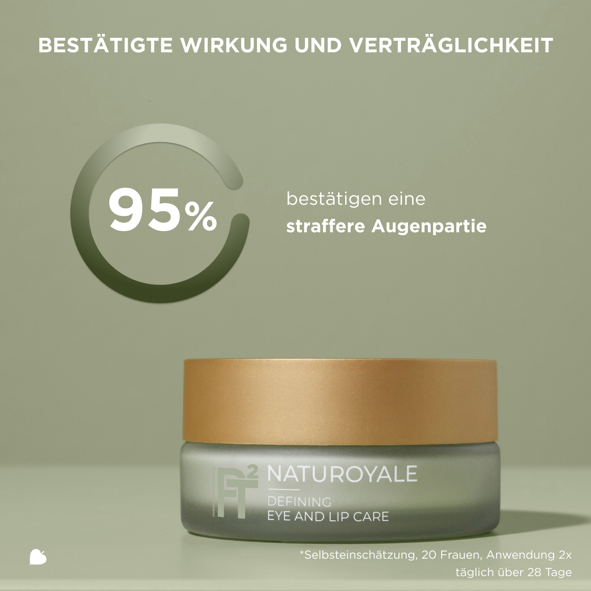 ANNEMARIE BÖRLIND NATUROYALE Defining Eye and Lip Care 15ml